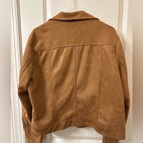 Philosophy Brown Leather Jacket - Picture 5 of 7